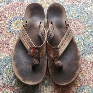 Rainbow sandals size 7.5-8